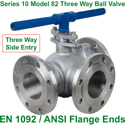 Three Way Side Entry Ball Valve, Side Entry Ball Valve, Diverting Valve